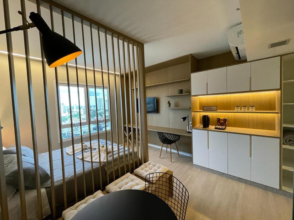 Suite Luxuosa Com Cozinha Blend Smart 1356 Goiania Bagian luar foto