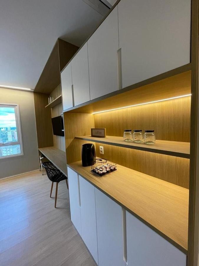 Suite Luxuosa Com Cozinha Blend Smart 1356 Goiania Bagian luar foto