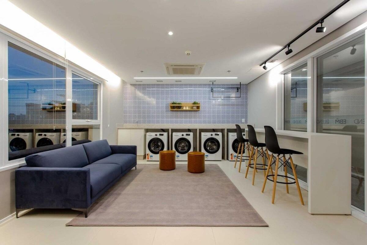 Suite Luxuosa Com Cozinha Blend Smart 1356 Goiania Bagian luar foto